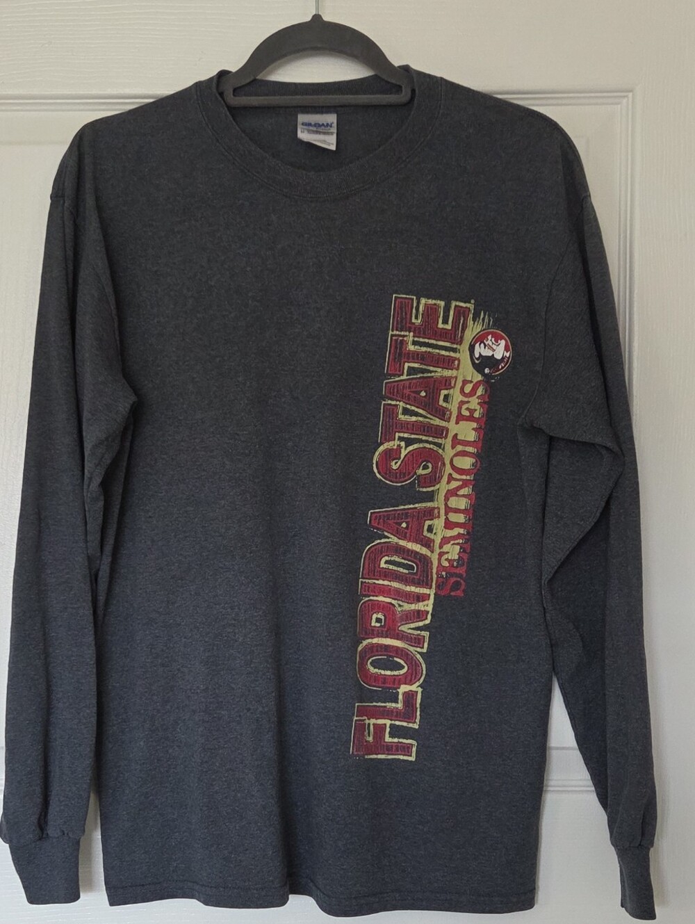 Florida State Seminoles Charcoal Long-Sleeve Tee